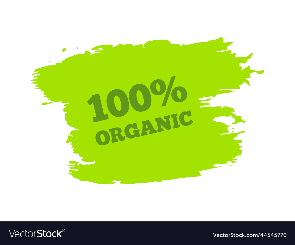 Green natural bio labels