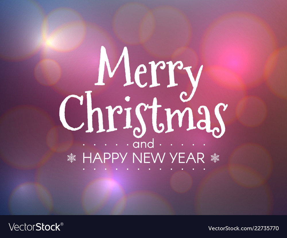 Merry christmas concept happy new year Royalty Free Vector