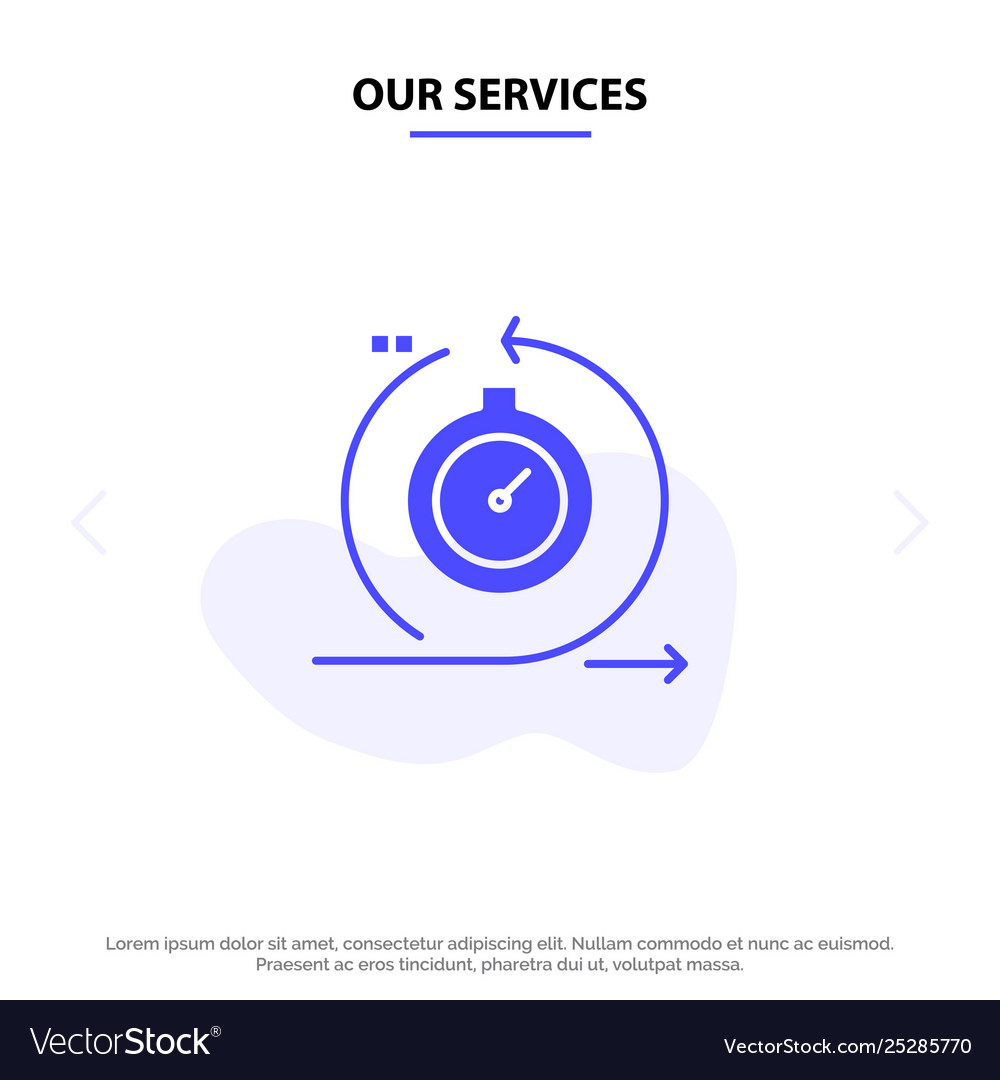 Our services agile cycle development fast Vector Image Our services agile cycle development fast