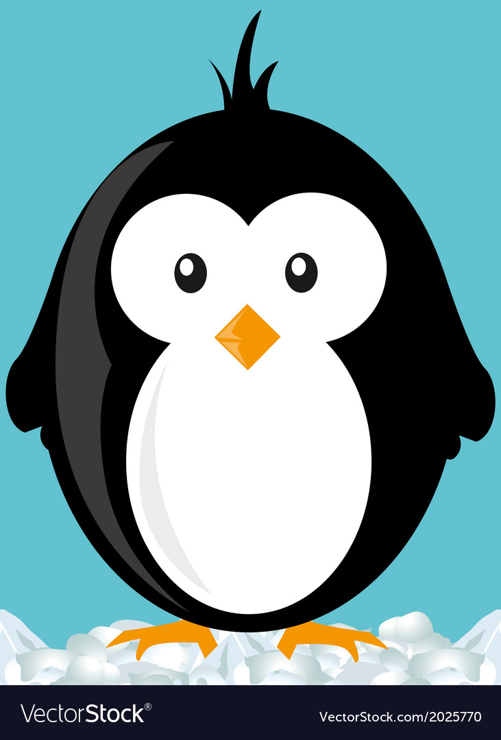 Penguin cartoon Royalty Free Vector Image - VectorStock