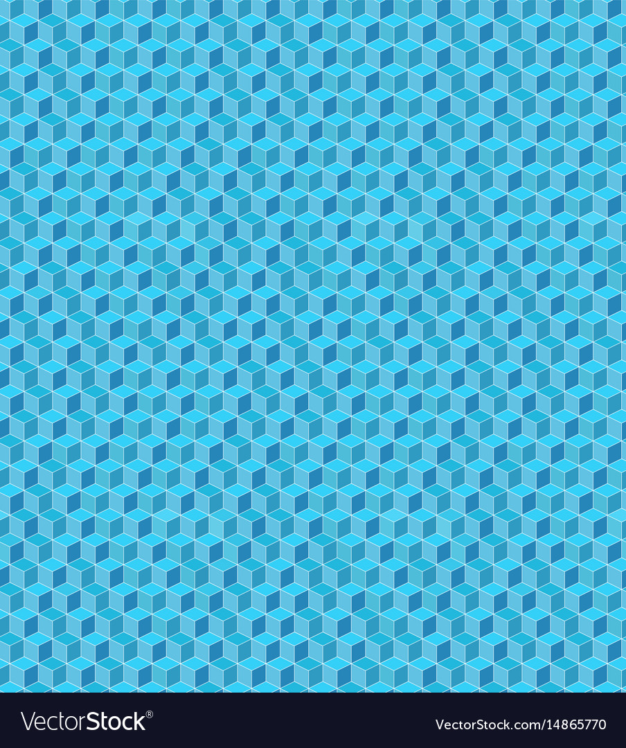 Seamless cube pattern for background