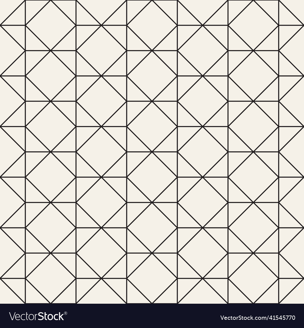 Seamless pattern repeating geometric elements vector image Seamless pattern repeating geometric elements