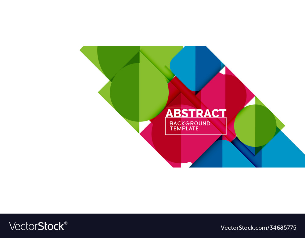 Clean minimal geometric abstract background Vector Image Clean minimal geometric abstract background