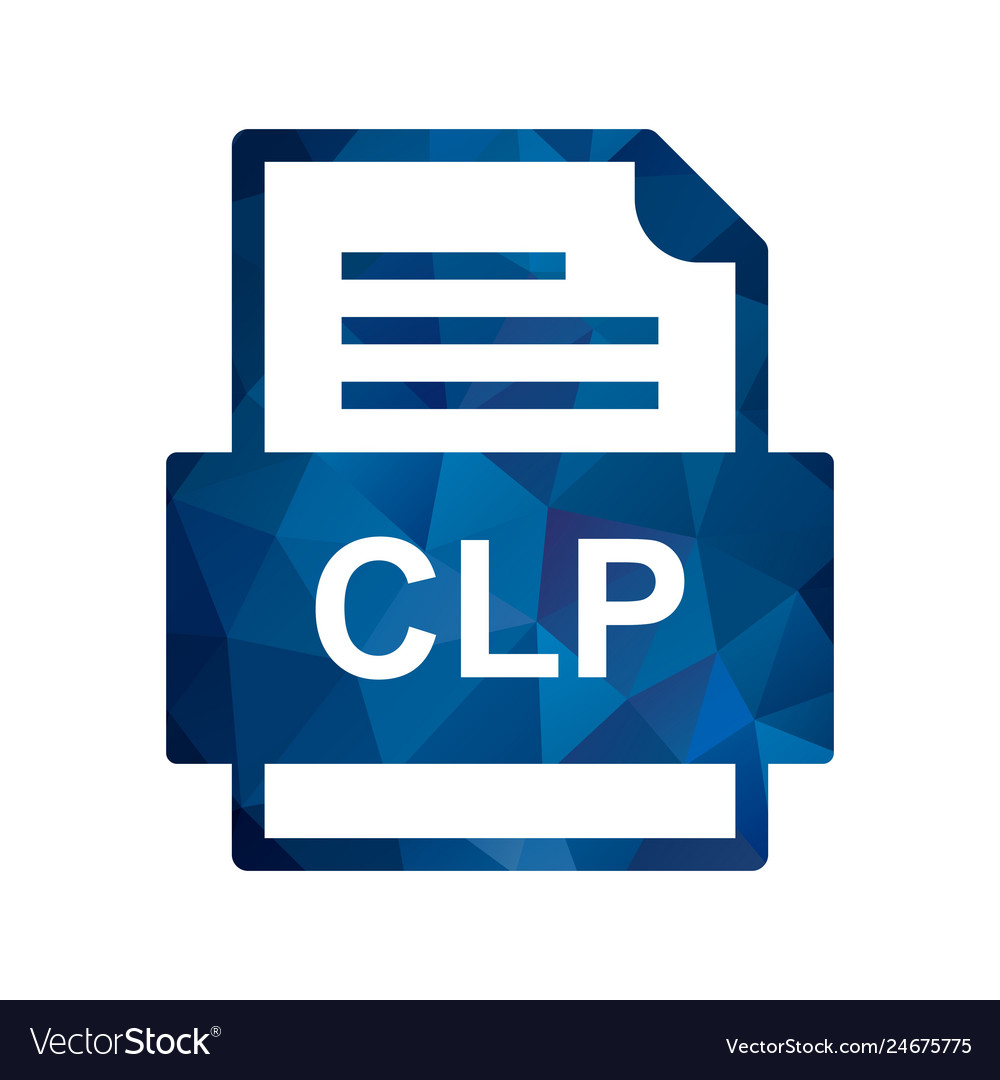 Clp file document icon