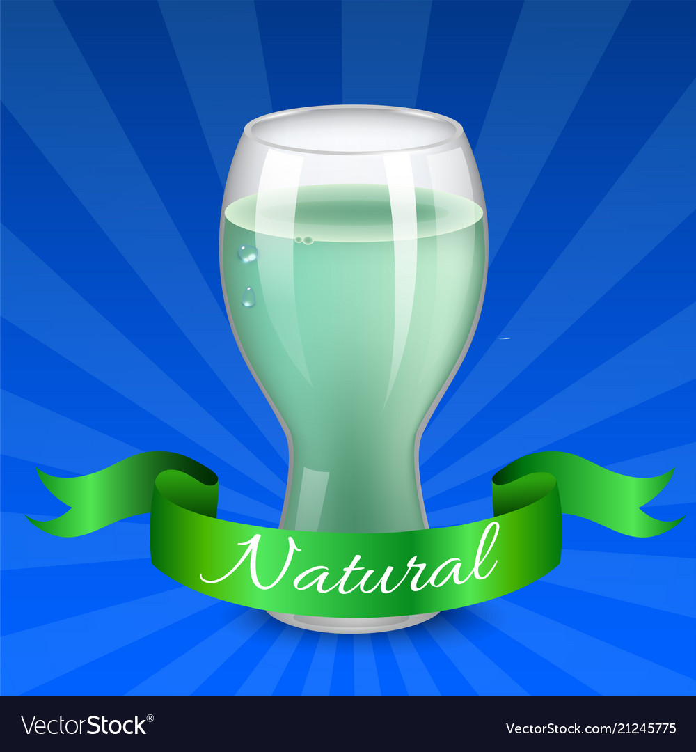 Glass of juice with raspberry isolated