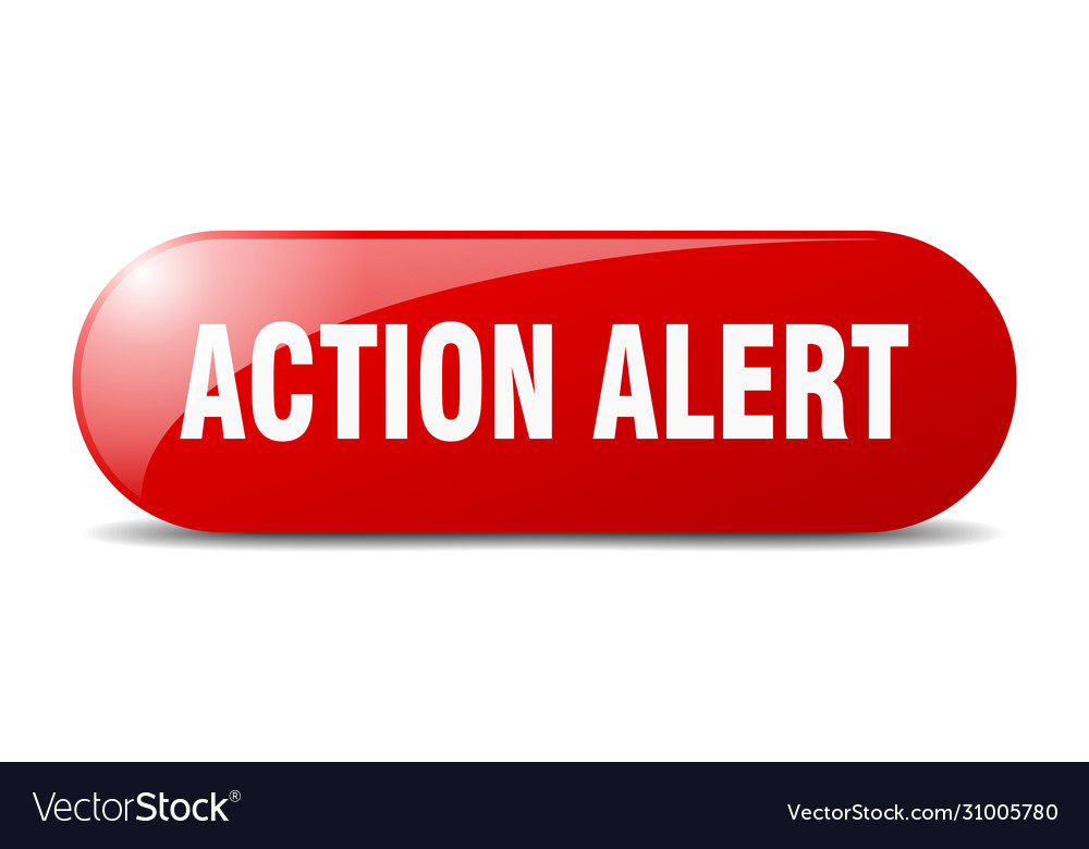 Action alert button sign key push