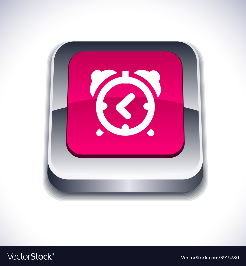 Alarm-clock 3d button