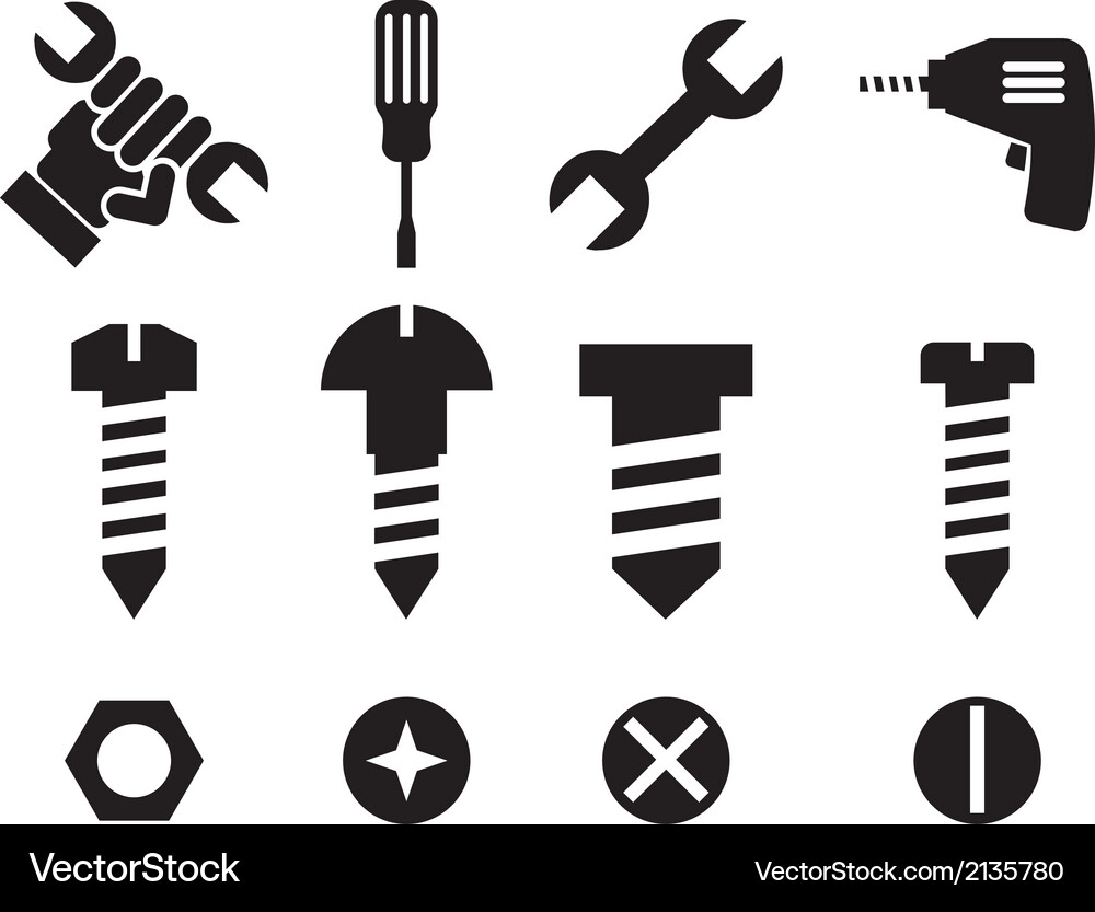 Construction tools over white background Vector Image