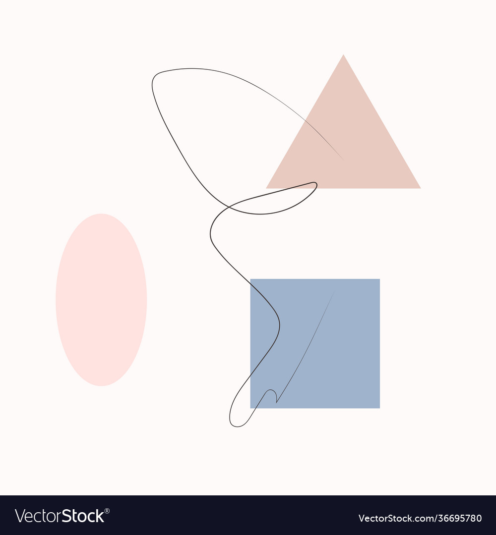 Simple butterfly one line drawing on minimal Vector Image Simple butterfly one line drawing on minimal