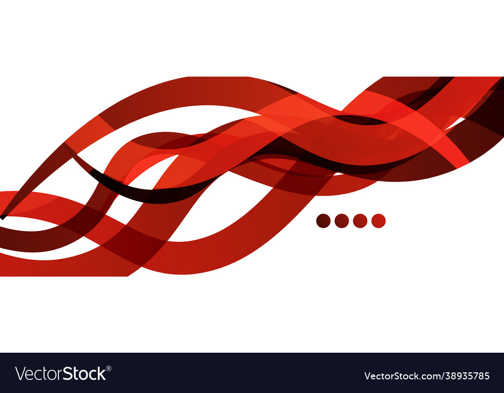Abstract background - transparent overlapping wavy