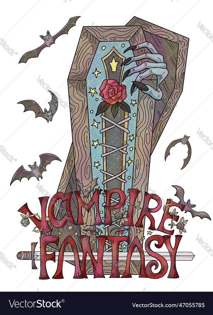 Fantasy with coffin vampire b