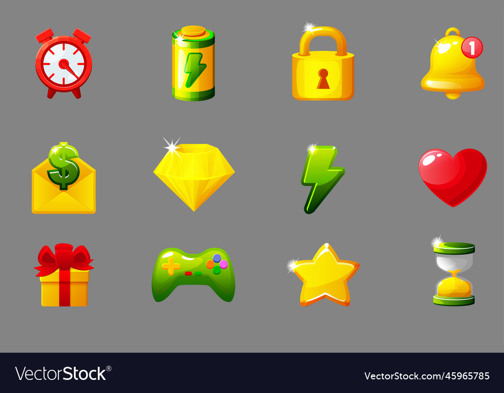 Game Icon Set - UI Elements