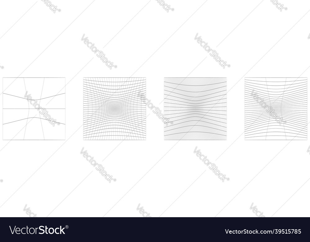 Grid mesh grating trellis wireframe vector image Grid mesh grating trellis wireframe
