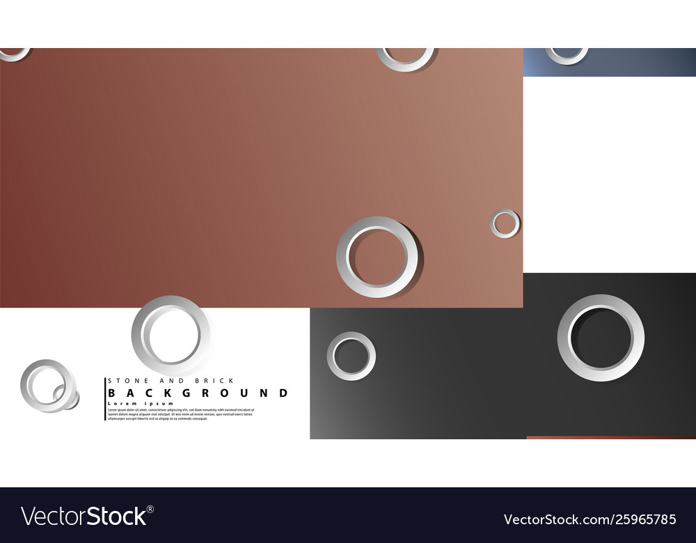 Ring abstract rectangular background with drop