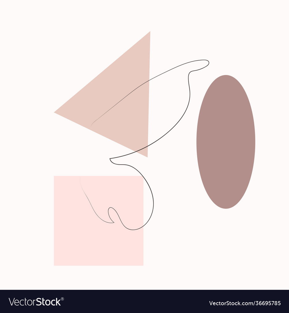Simple butterfly one line drawing on minimal Vector Image Simple butterfly one line drawing on minimal