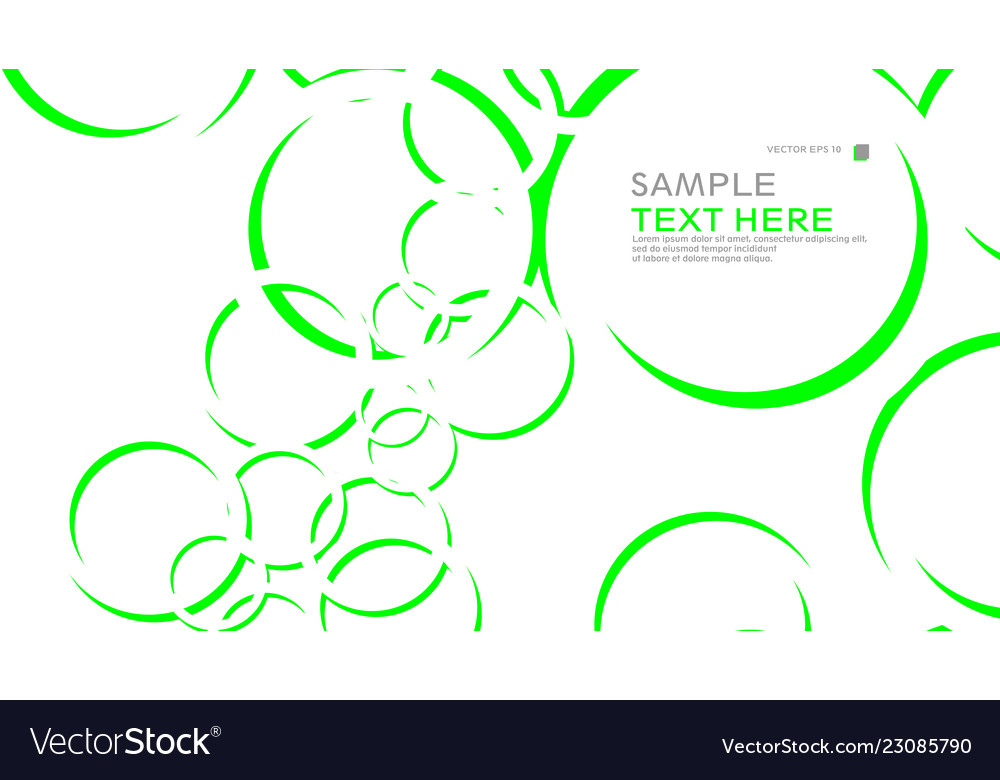 Abstract background with circles vector image Abstract background with circles