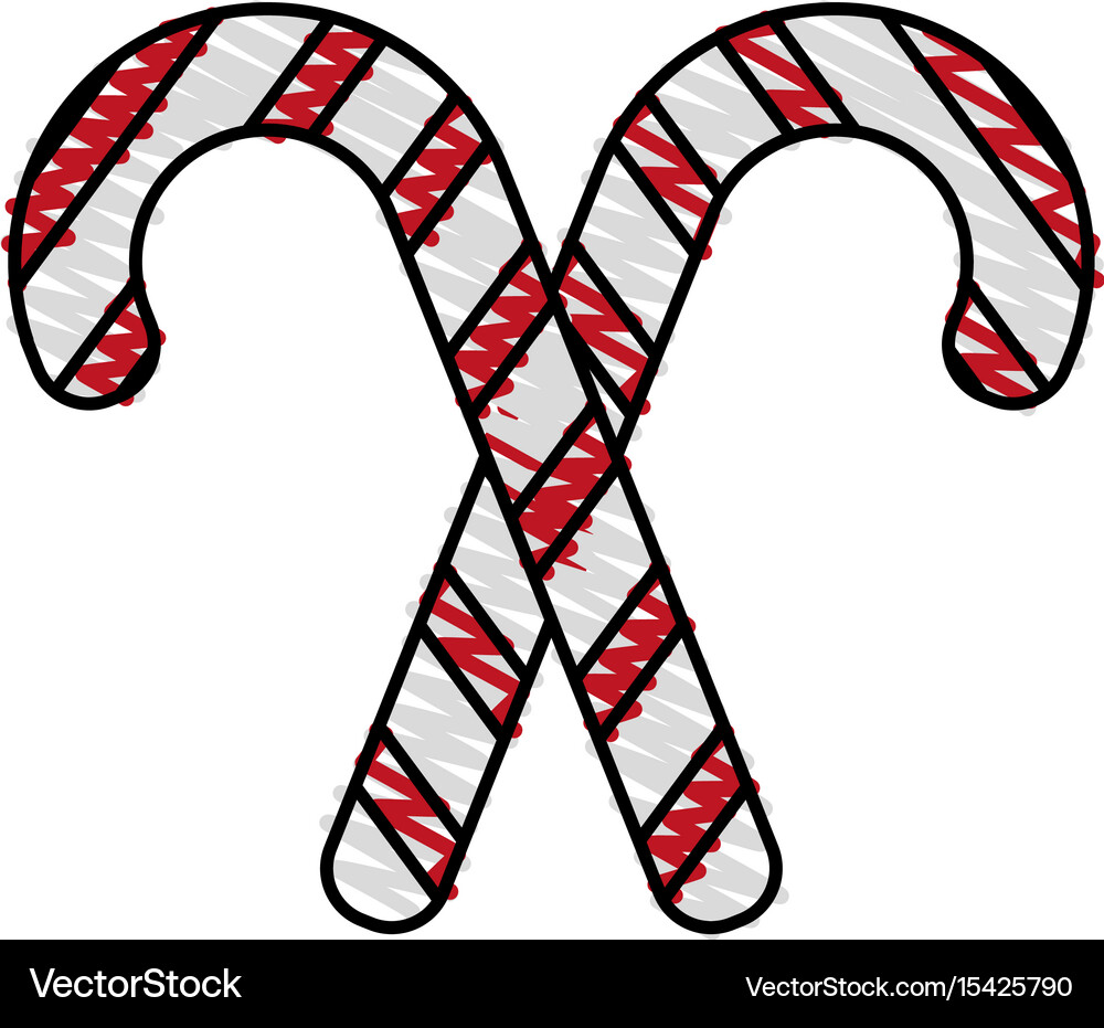 Candy cane design Royalty Free Vector Image - VectorStock