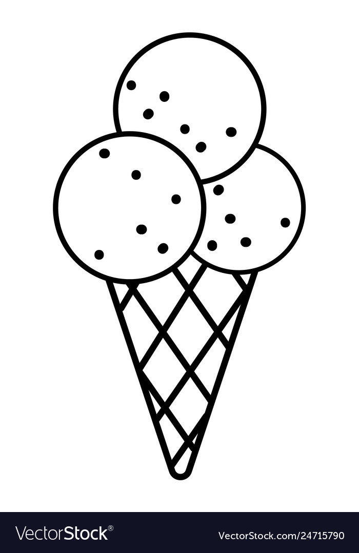 Ice cream cartoon