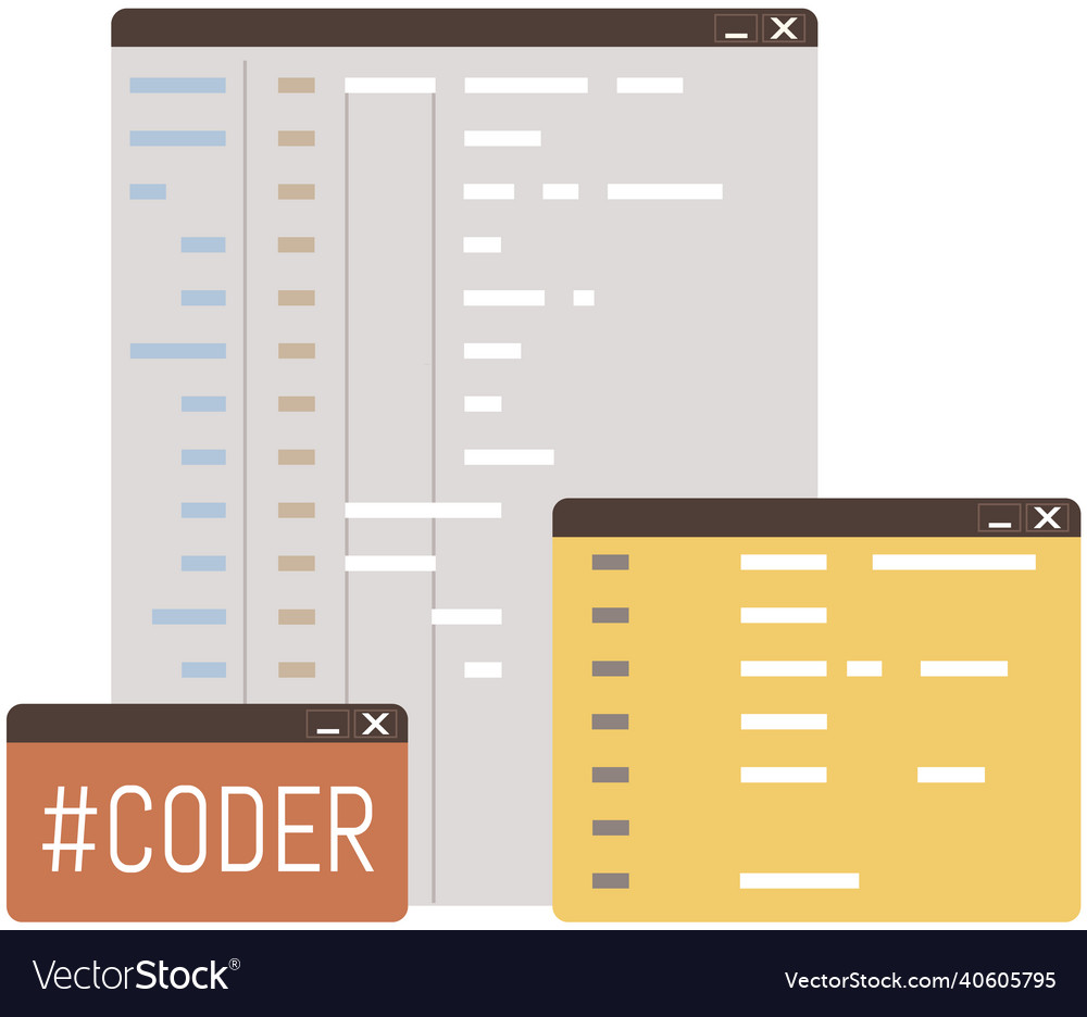 Abstrakte Hintergrund-Webseite mit Programmcode vector image Abstrakte Hintergrund-Webseite mit Programmcode