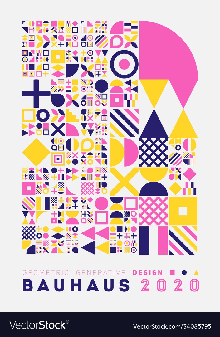 Cover with minimal design cool procedural vector image Cover with minimal design cool procedural