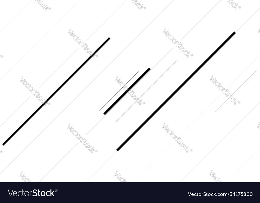 Dynamic diagonal and slanting lines element
