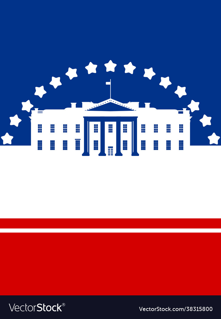 Independence day america white house flat