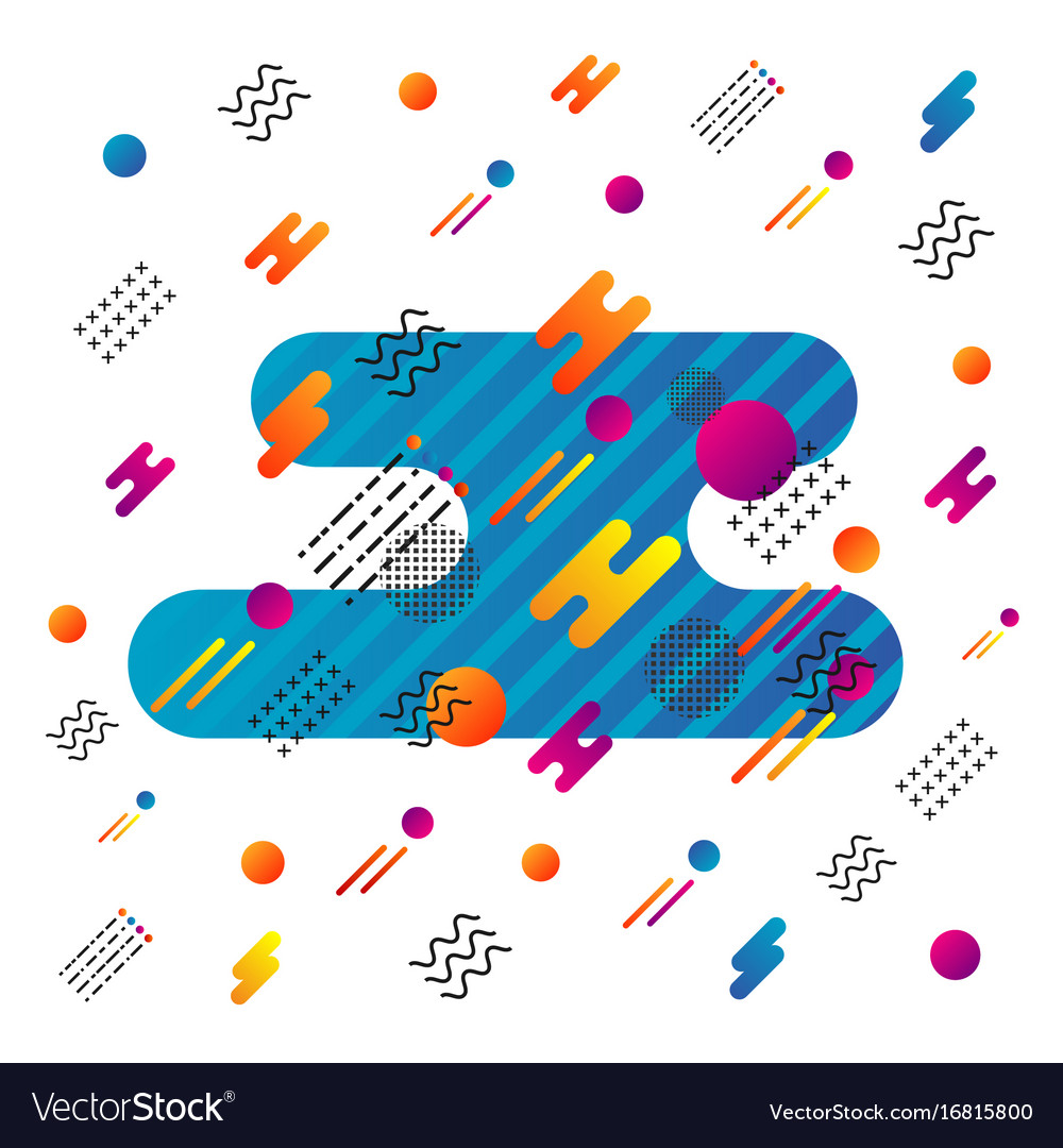 Minimal hipster pattern