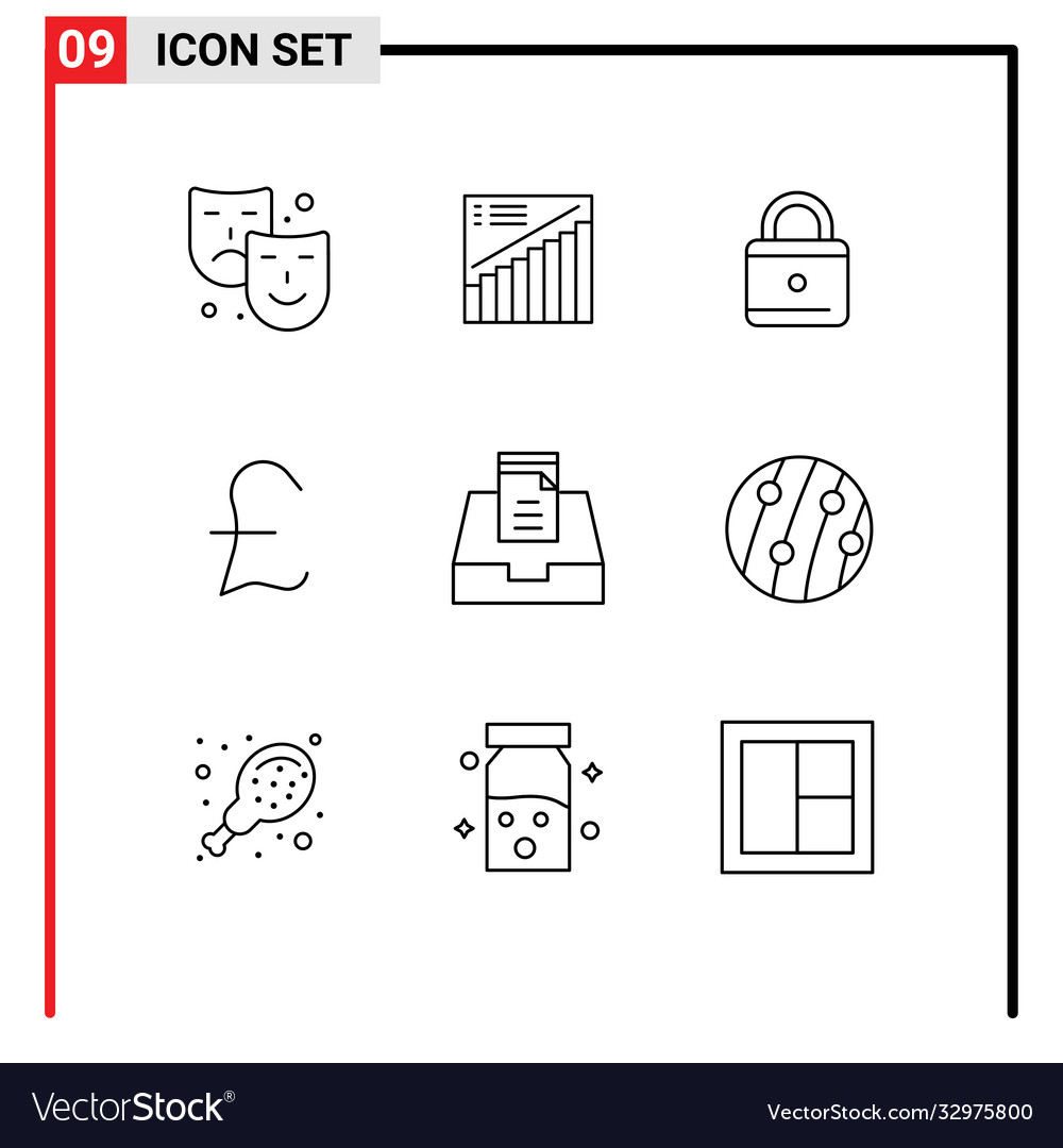 User interface pack 9 basic outlines