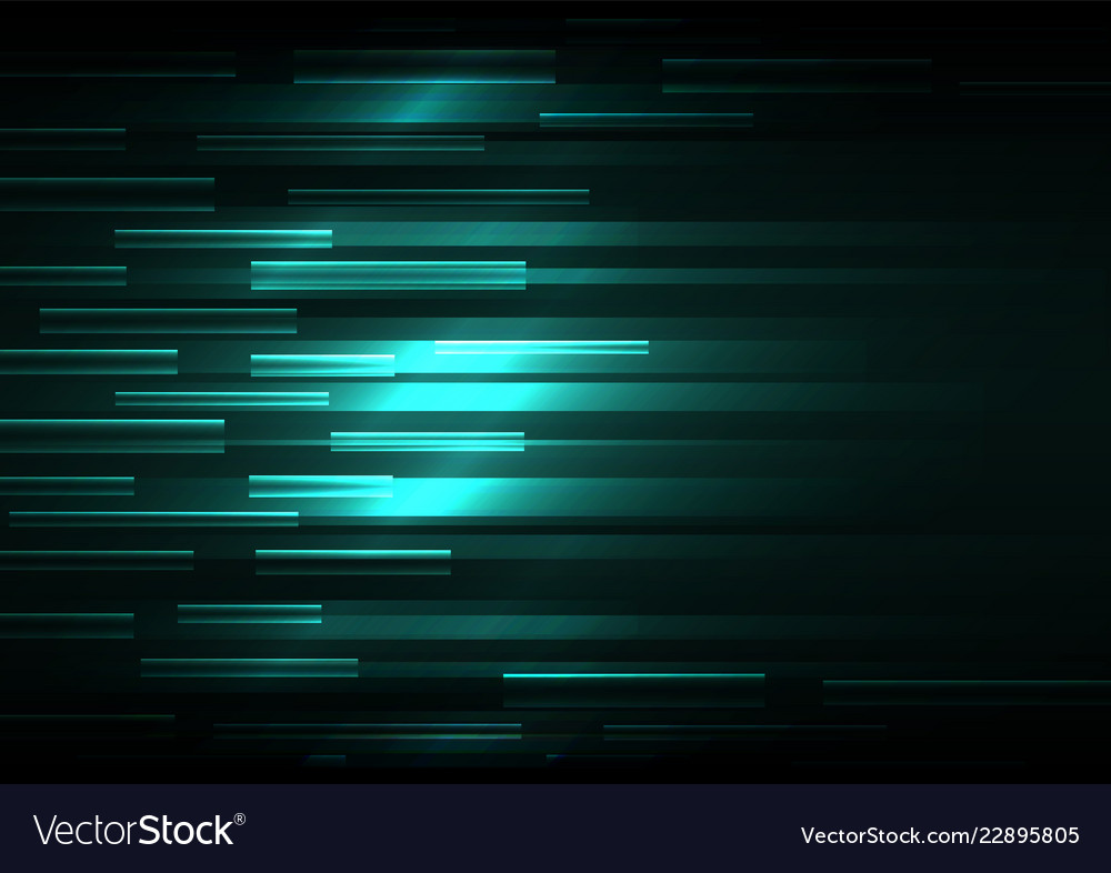 Blue Overlap Pixel Speed Abstract Background Vector Image