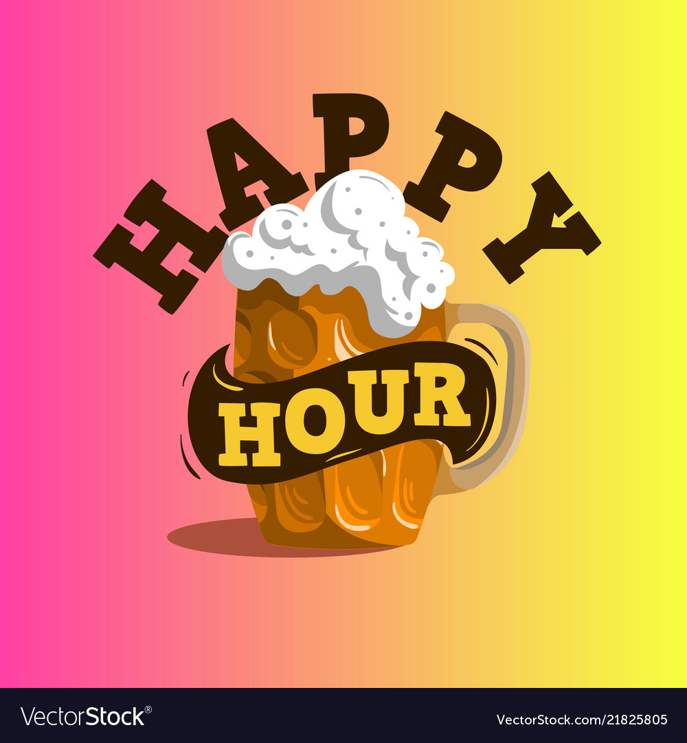 Happy Hour Beer Mug Promotion