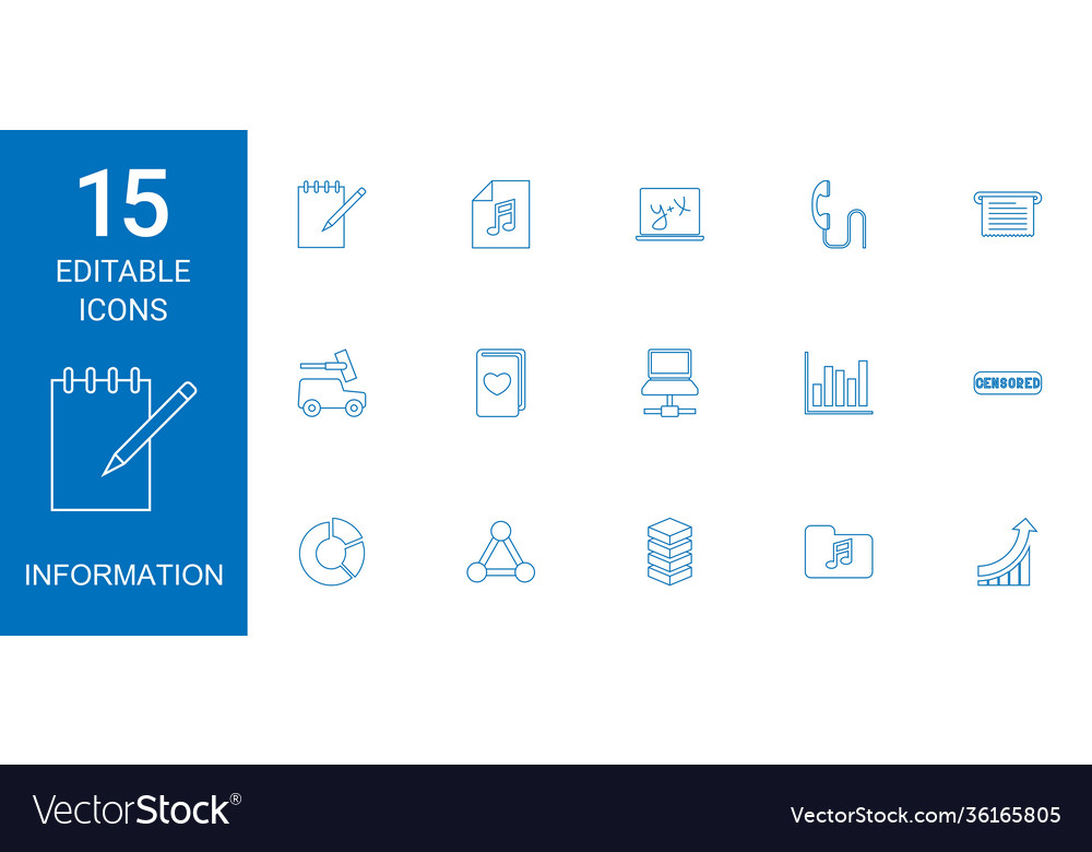 Information icons