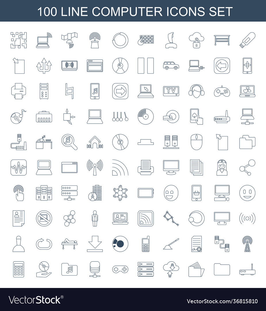 100 computer icons