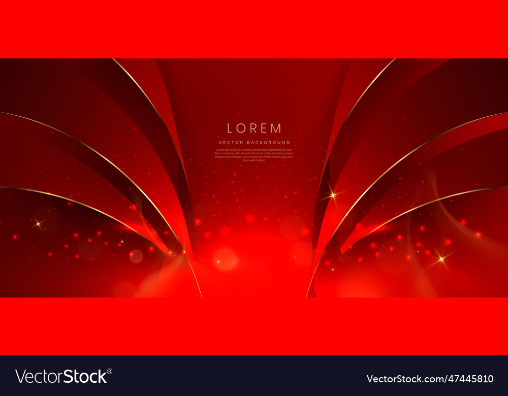 Abstract Red Sparkle Background