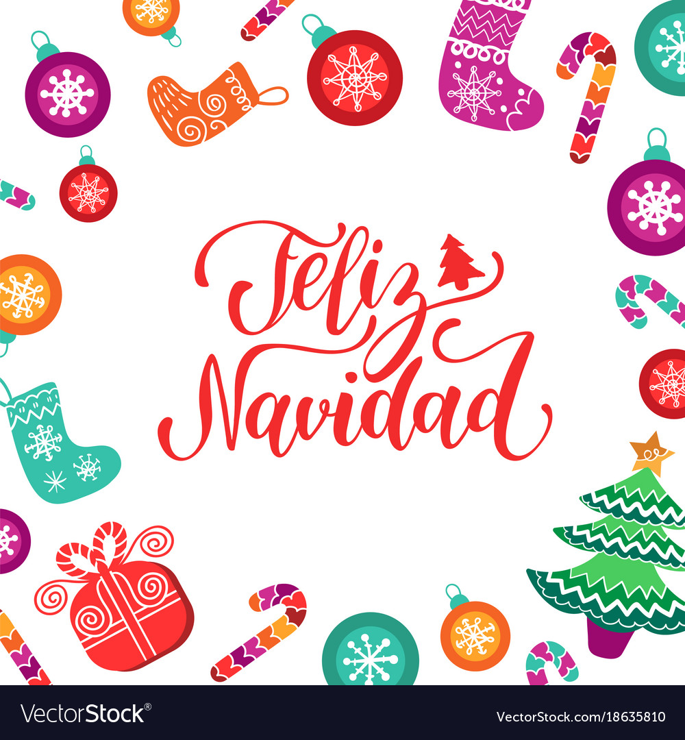 Feliz navidad translated merry christmas