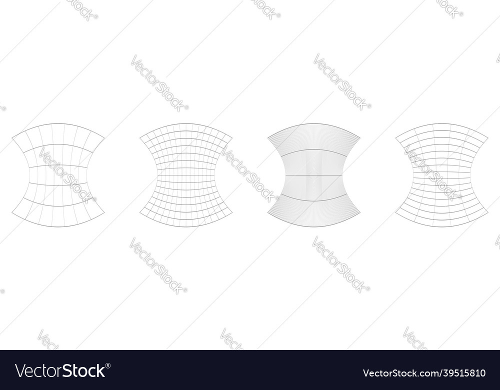 Grid mesh grating trellis wireframe