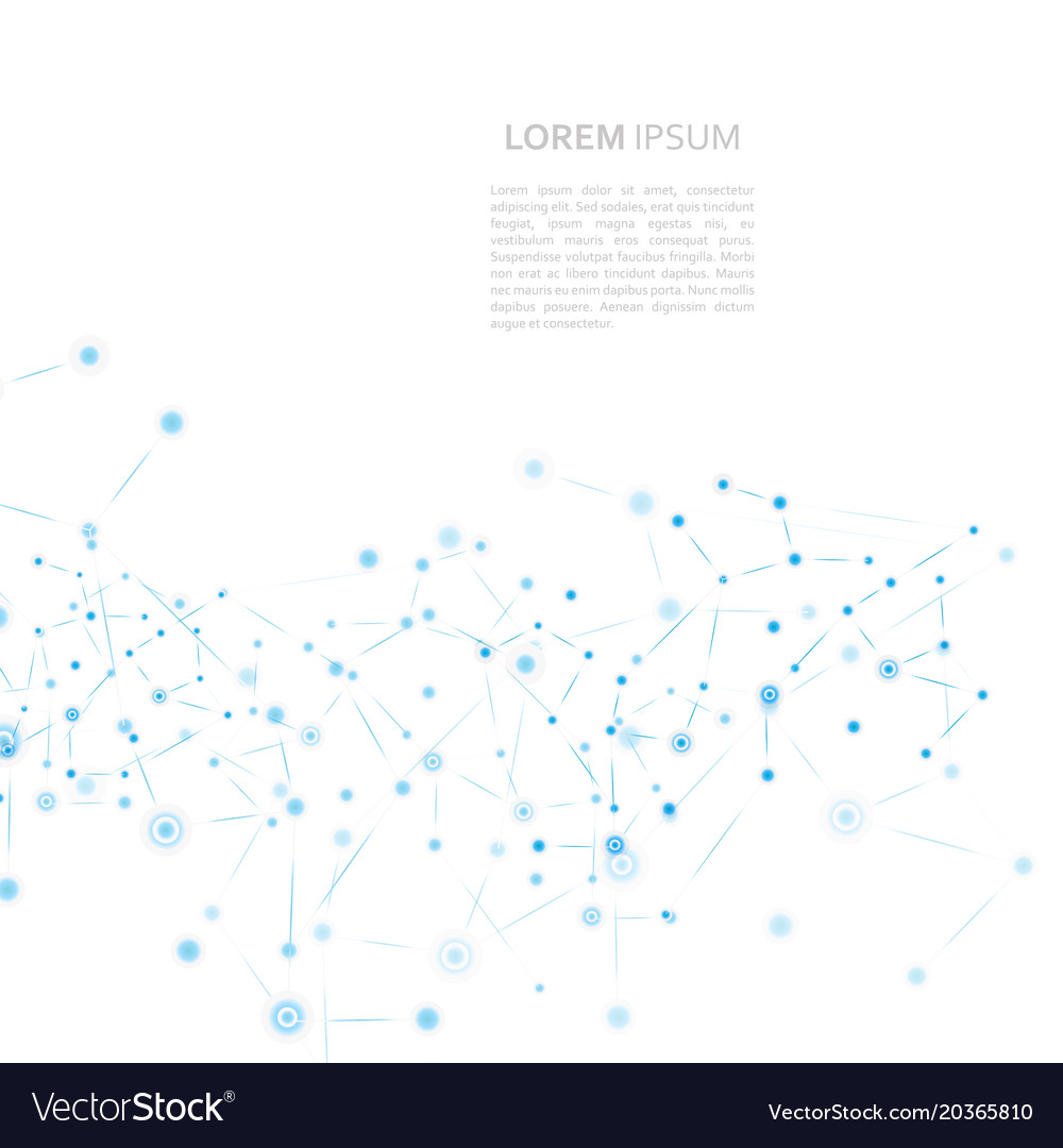 Molecule structure background