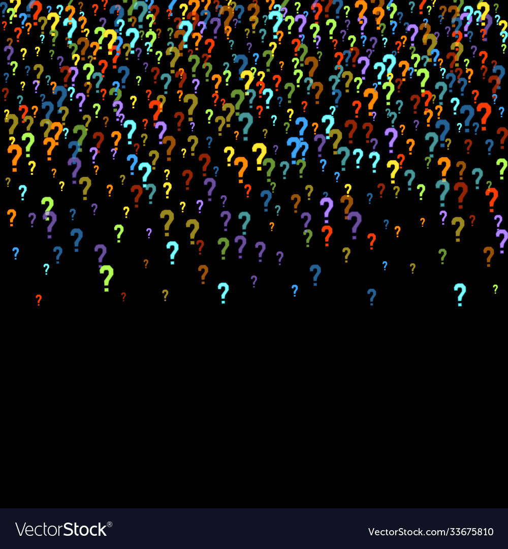 Question marks quiz doubt poll query public
