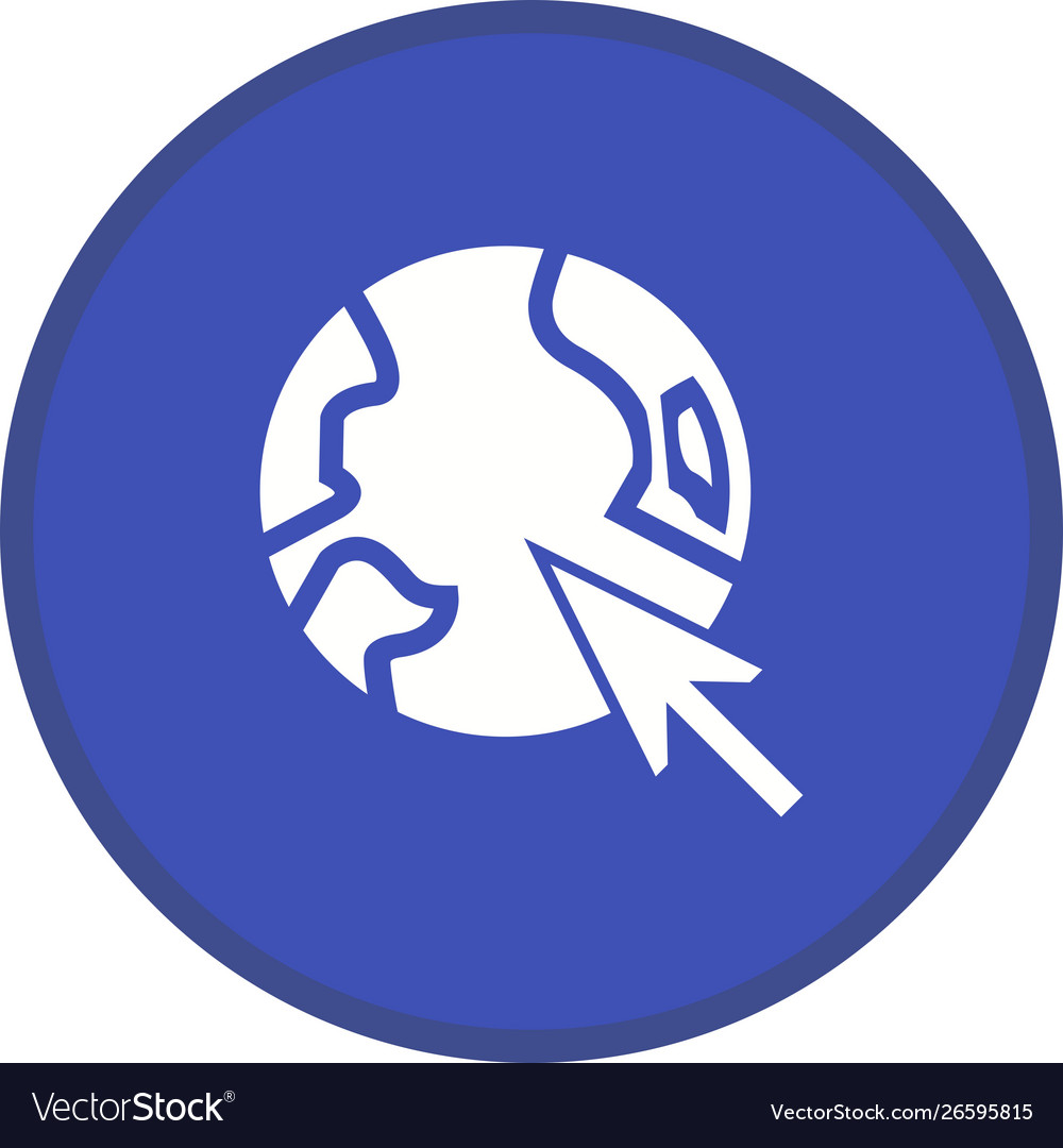 Browser glyph multi color background
