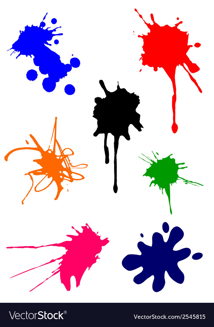Colorful Splash & Spot Patterns