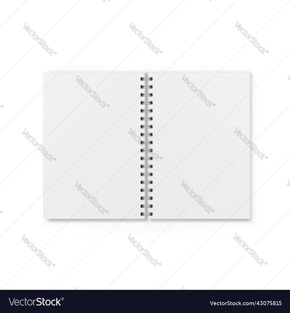 Notebook icon in flat style paper sheet