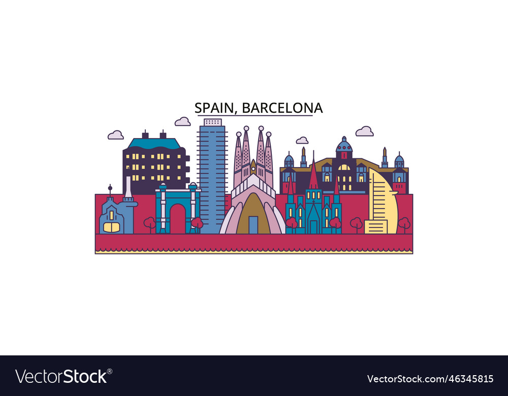 Spain barcelona tourism landmarks city