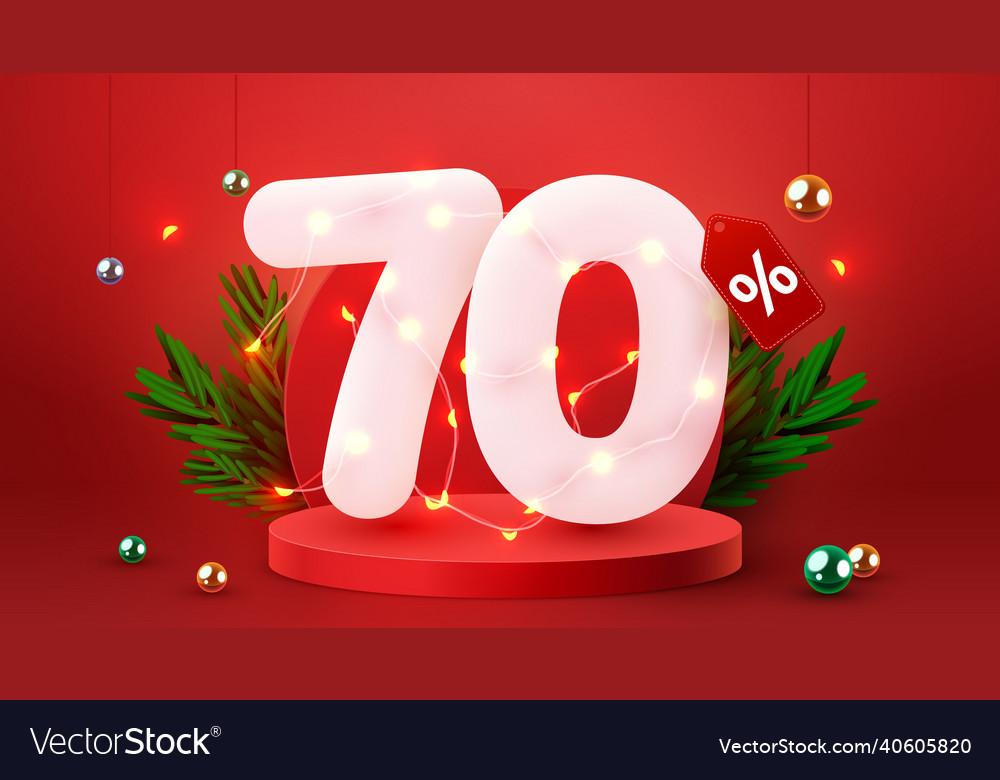 60 percent off discount creative composition 3d