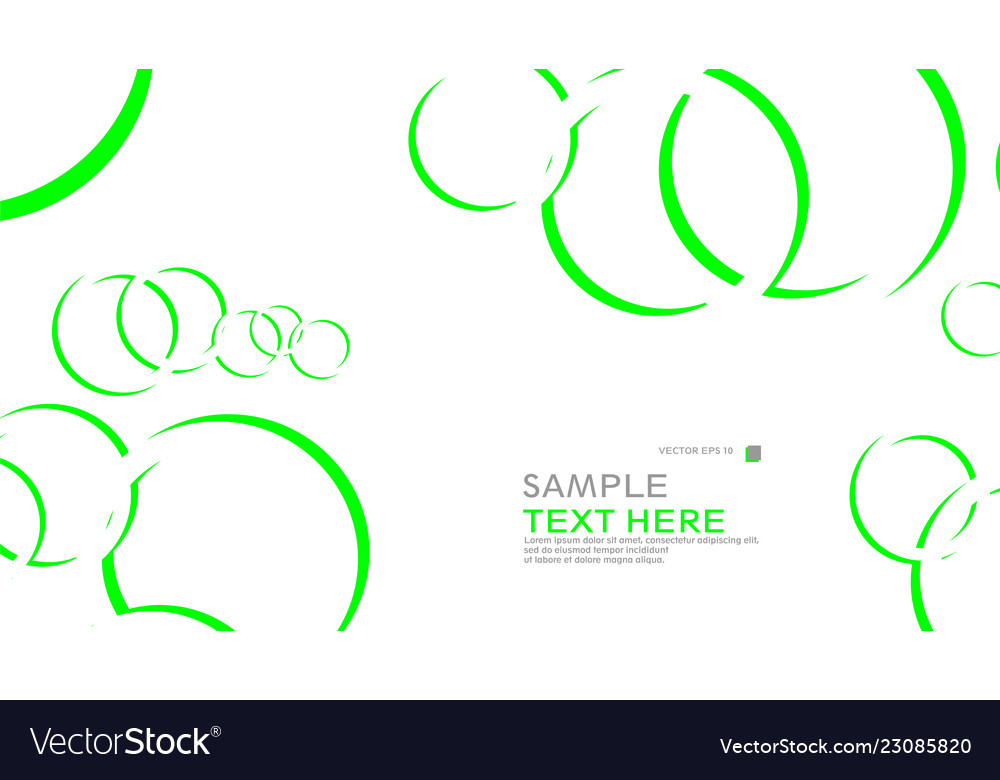Abstract background with circles vector image Abstract background with circles
