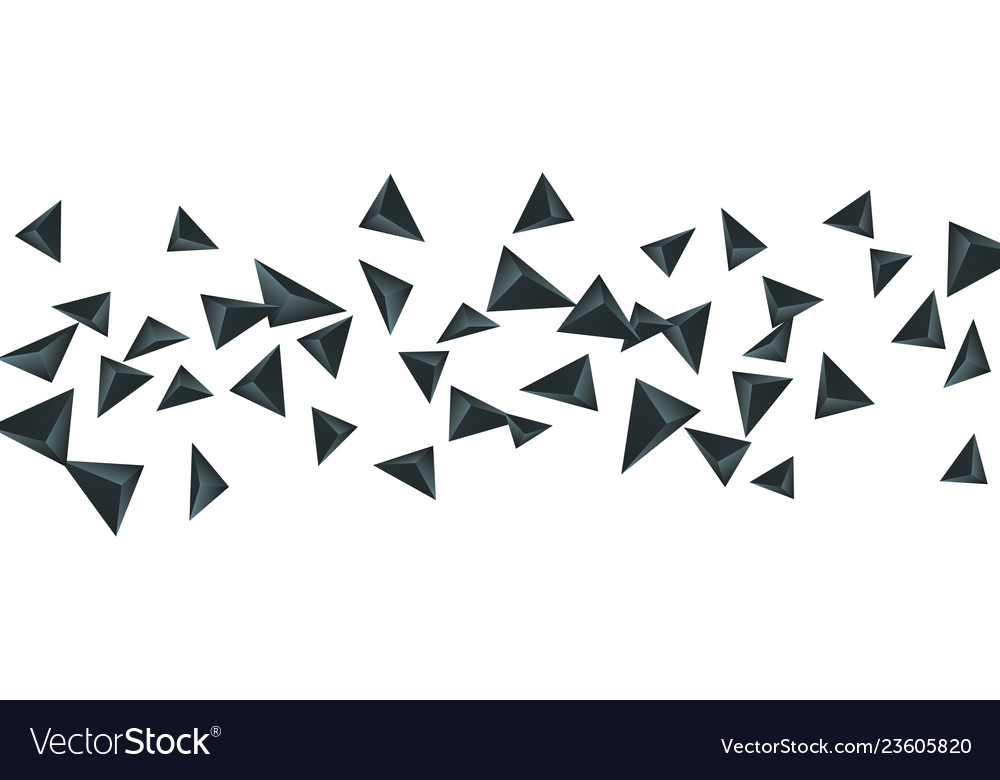 Abstract composition of triangle vector image Abstract composition of triangle