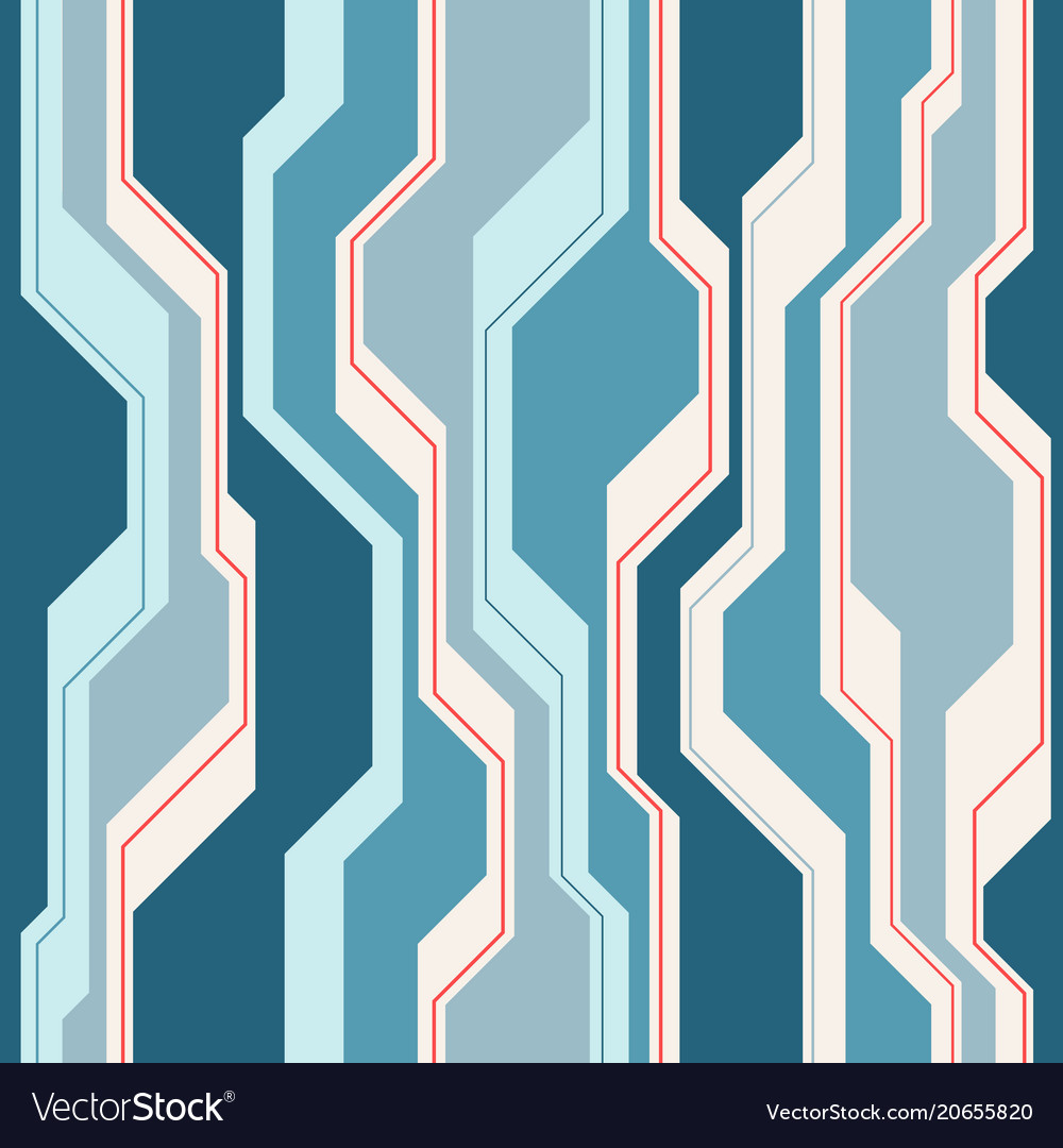 Abstract seamless pattern with lines vector image Abstract seamless pattern with lines