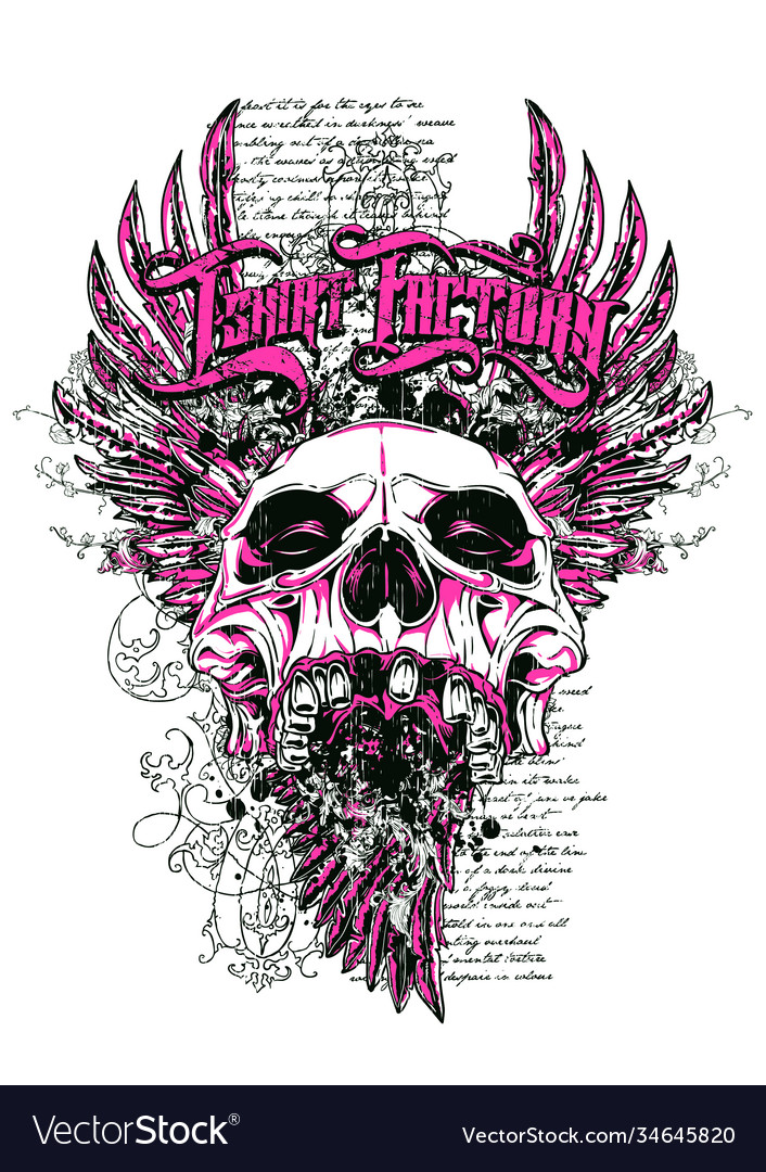 Destroyer skull Royalty Free Vector Image - VectorStock