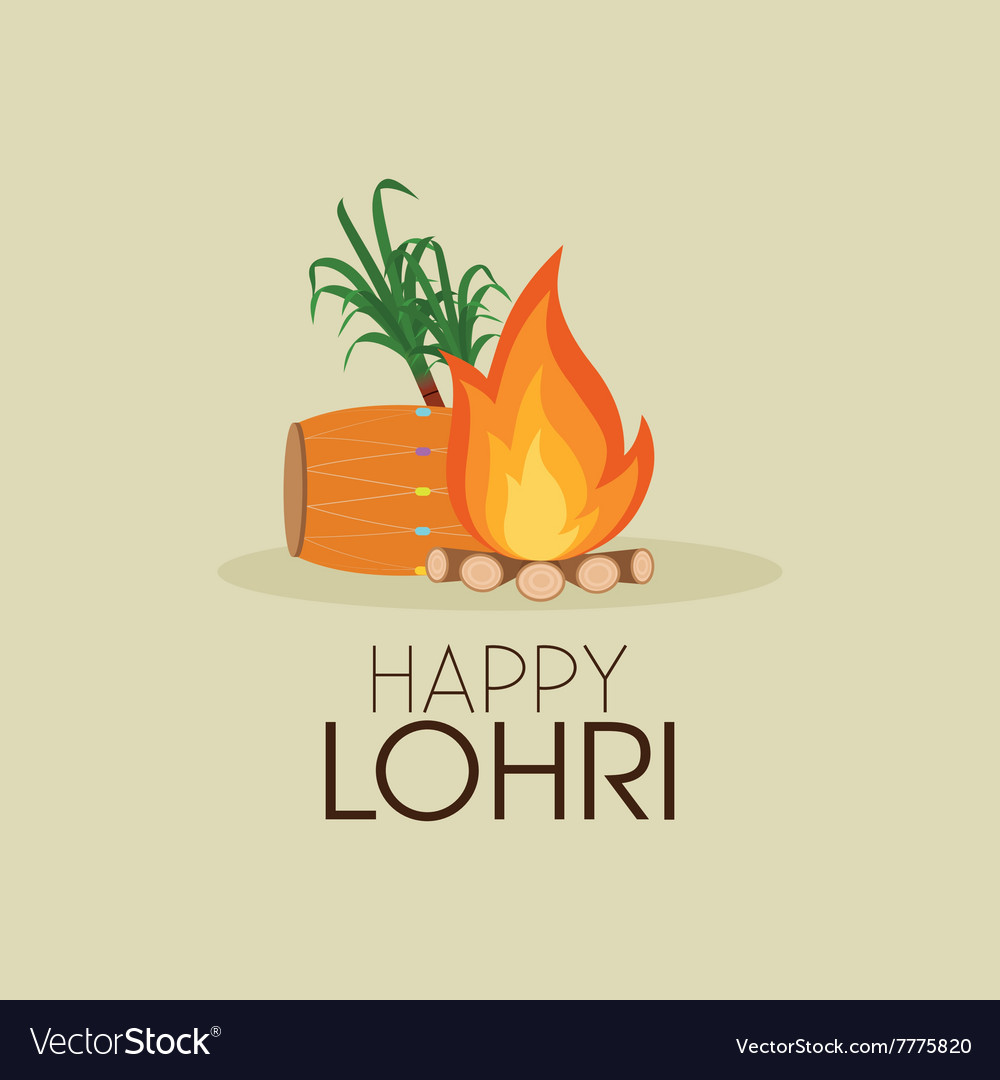 Happy Lohri Hintergrund