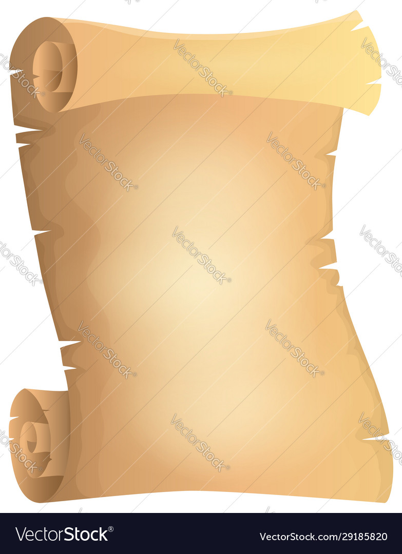 Old scroll theme image 5 Royalty Free Vector Image