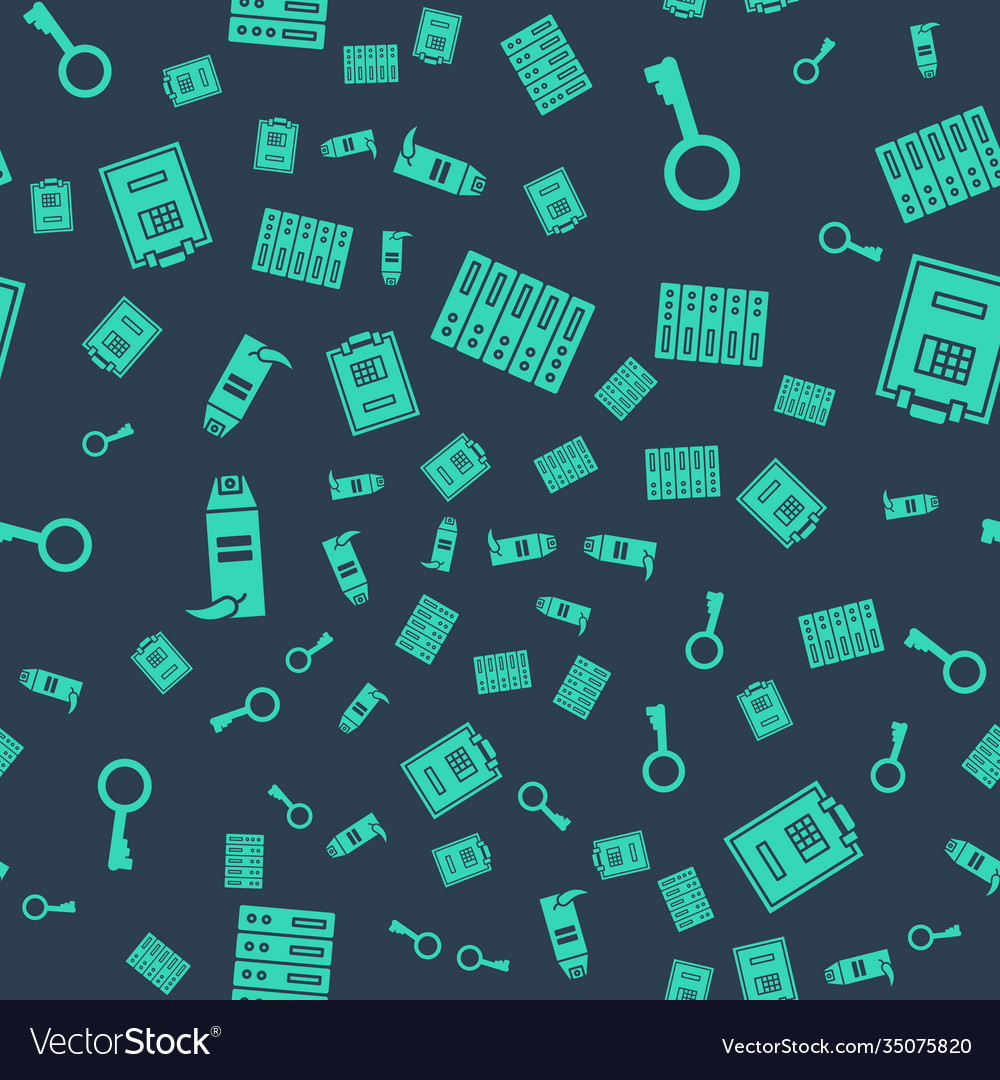 Set server data web hosting old key pepper vector image Set server data web hosting old key pepper