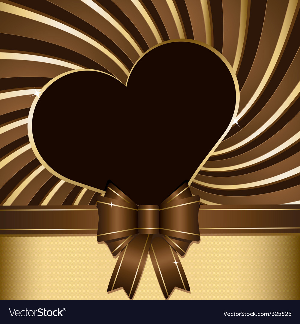 Chocolate background Royalty Free Vector Image